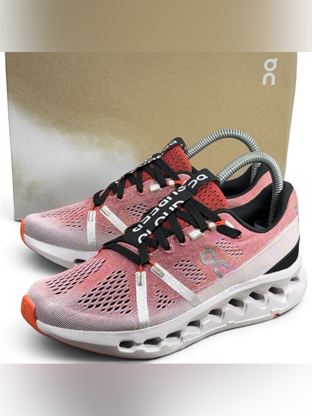 New On Cloudsurfer Running Shoes Womens Size 6 Auburn/Frost Sneakers 3WD10442313
